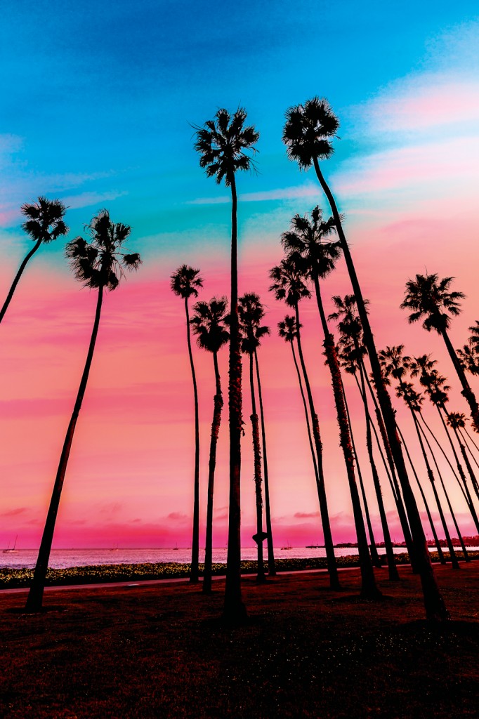 Californian sunset.