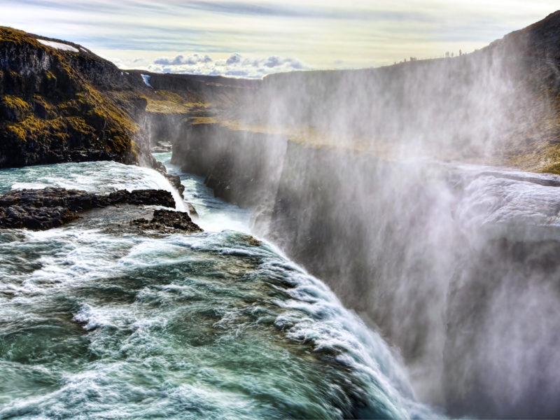 Gullfoss Waterfall, Iceland.