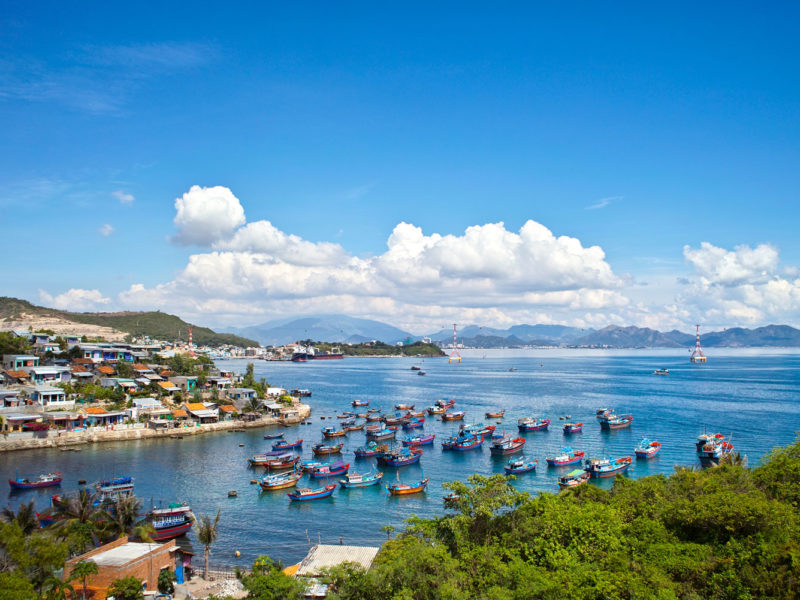 Nha Trang wears the title of Vietnam's hustling, bustling beach capital.