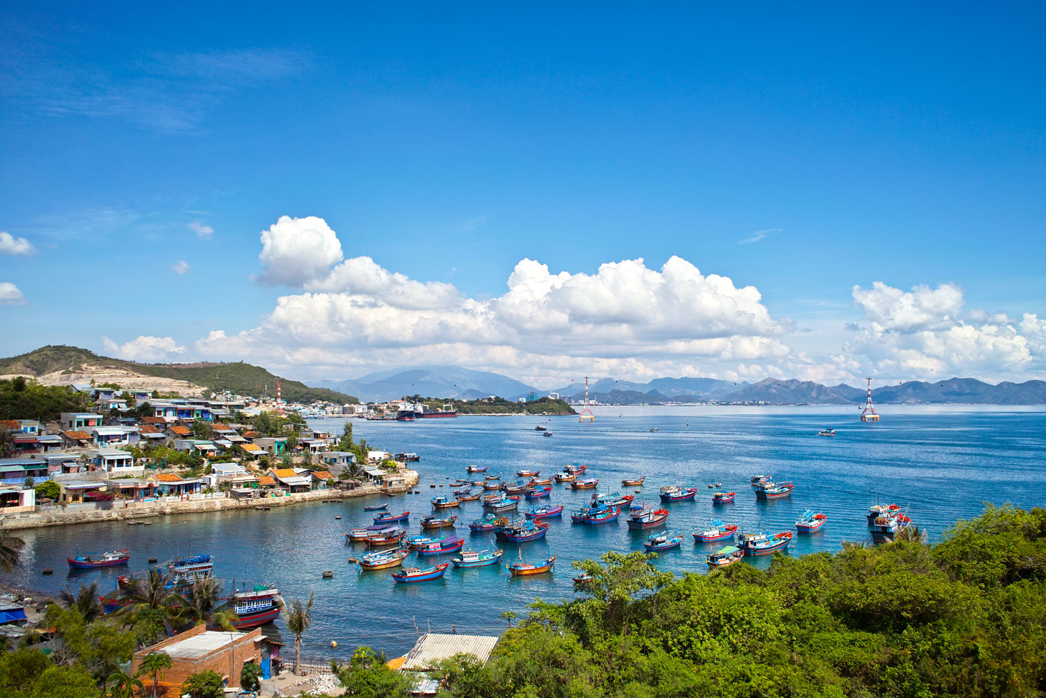 Nha Trang wears the title of Vietnam's hustling, bustling beach capital.