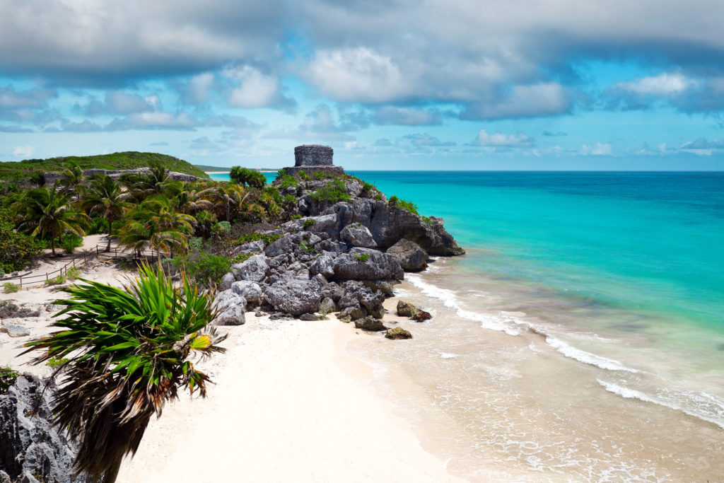 Tulum beach, Mexico.