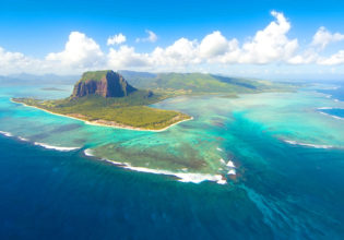 Mauritius, off the south-east coast of Africa.