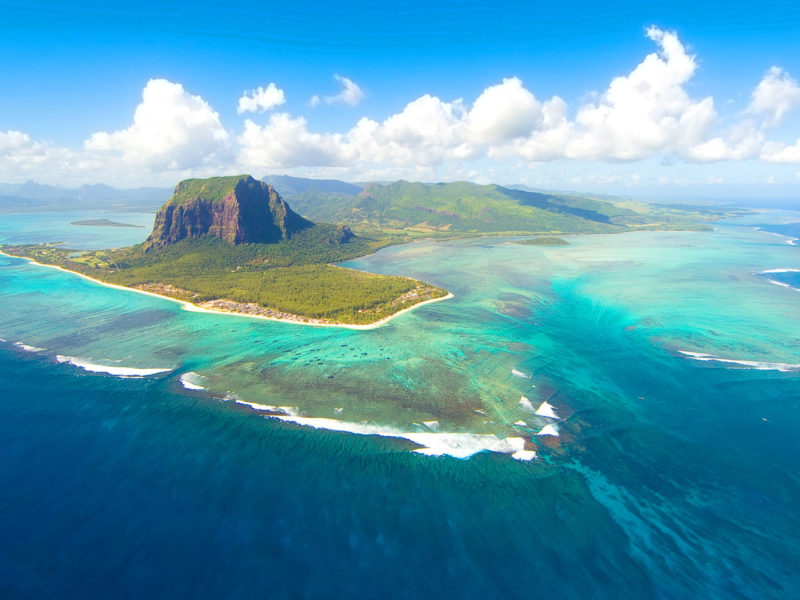 Mauritius, off the south-east coast of Africa.