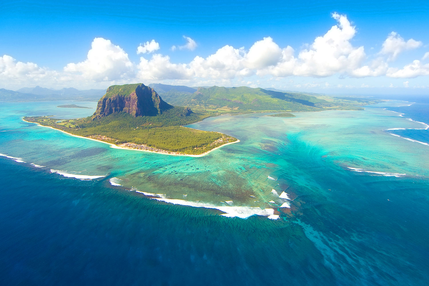 Mauritius, off the south-east coast of Africa.