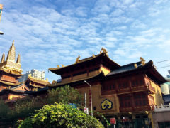 Jing'an Temple is a Buddhist temple on Shanghai's West Nanjing Road.