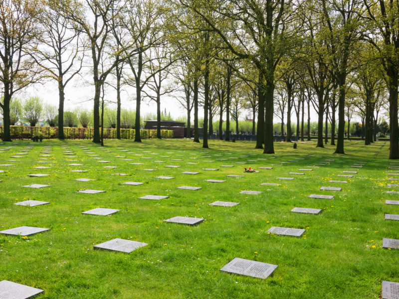 WWI cemetery in Ypres, Belgium.