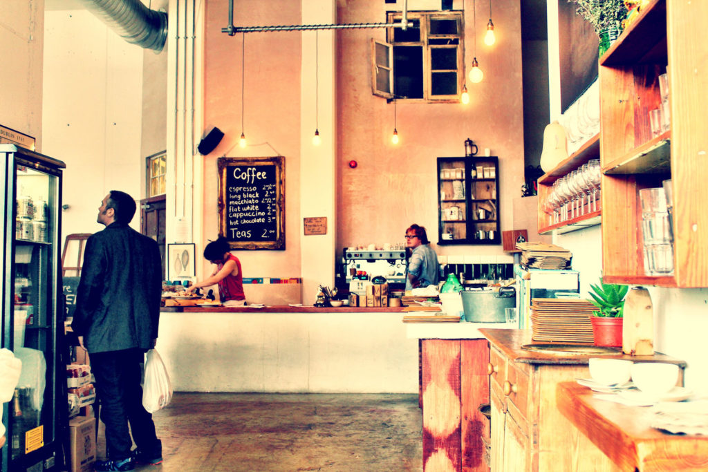 The Fumbally cafe, Dublin.