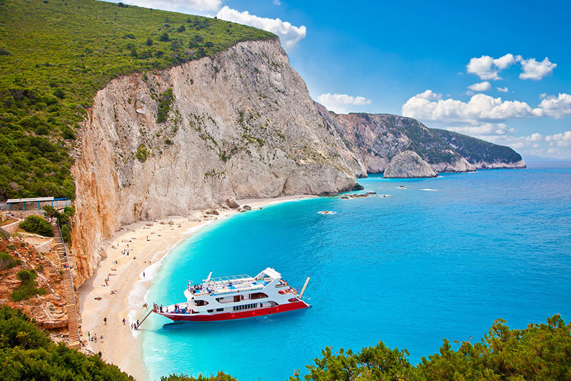 Lefkas island, Greece.