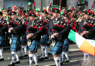 St Patrick’s Day Festival Parade, Dublin.