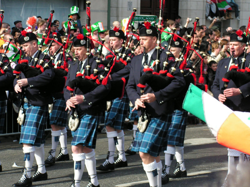 St Patrick’s Day Festival Parade, Dublin.