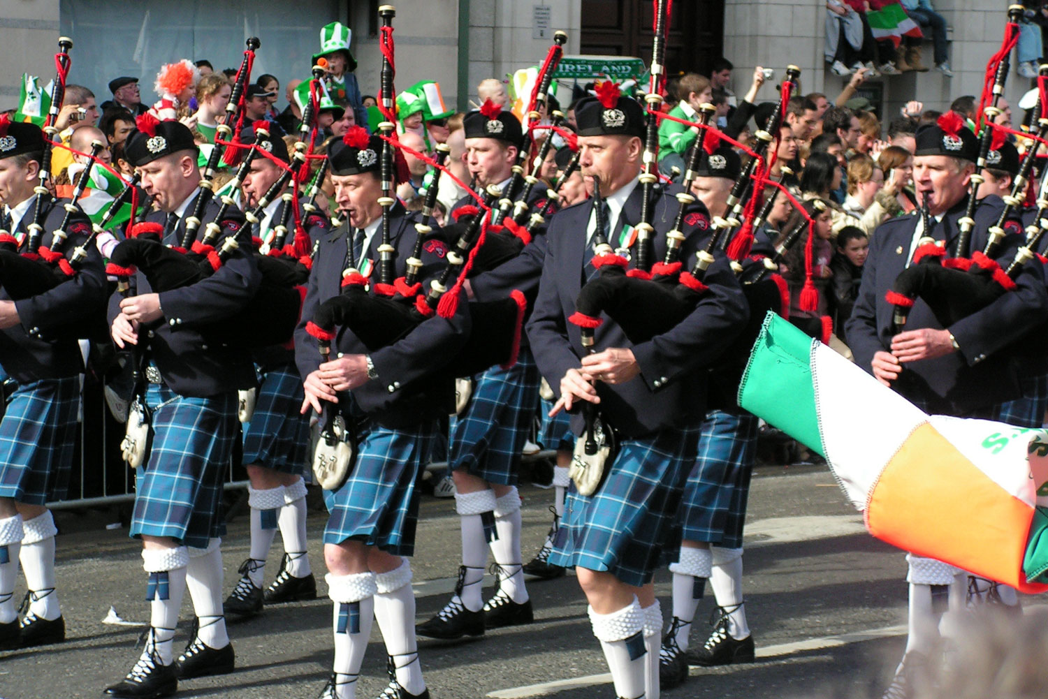 St Patrick’s Day Festival Parade, Dublin.