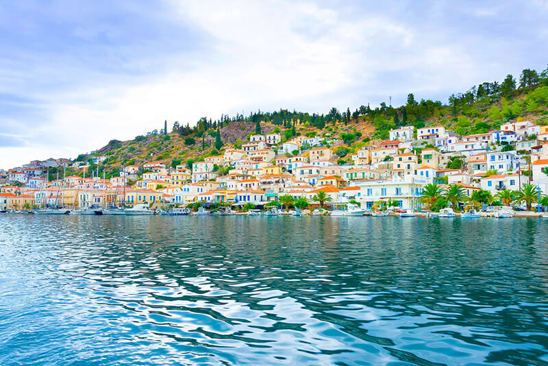 Poros island, Greece.