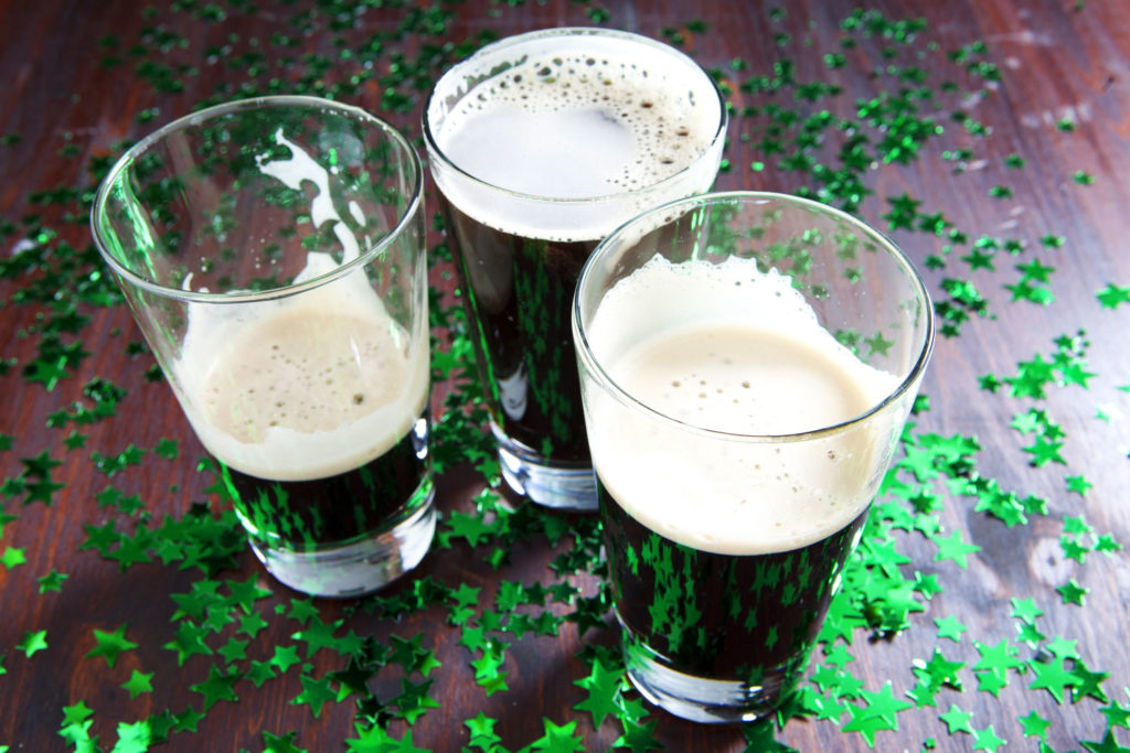 St Patrick's Day in Dublin, Ireland.
