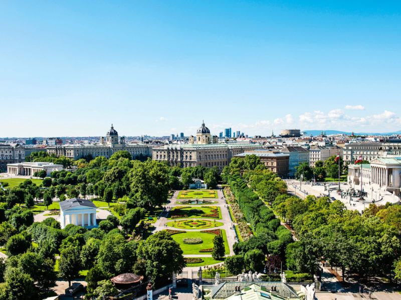 The iconic Ringstrasse in Vienna, Austria.