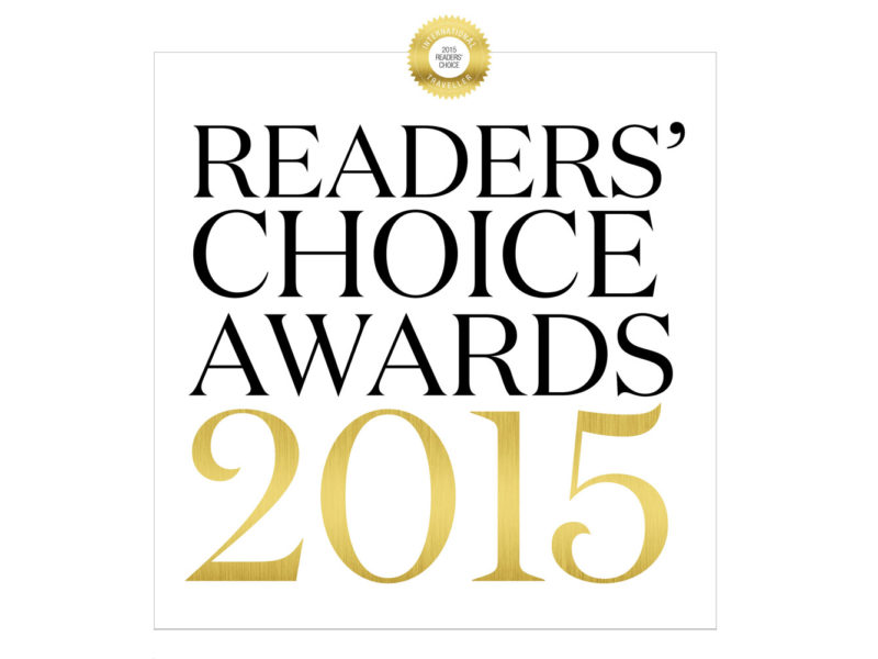 International Traveller's Readers' Choice Awards 2015