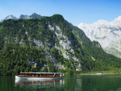 Lake Königssee in Salzburg, Austria.