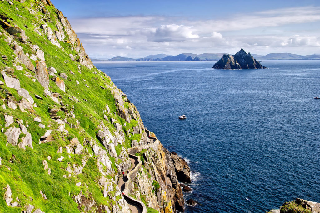 Suuri Skellig-saari, Irlanti.