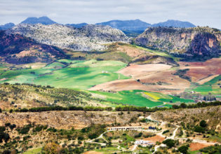 The fertile hills of Andalucía in Spain give way to mountains and their ancient trails.