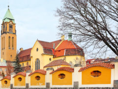 Franciscan Monastery in Pilsen, Czech Republic.