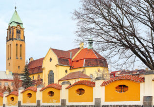 Franciscan Monastery in Pilsen, Czech Republic.