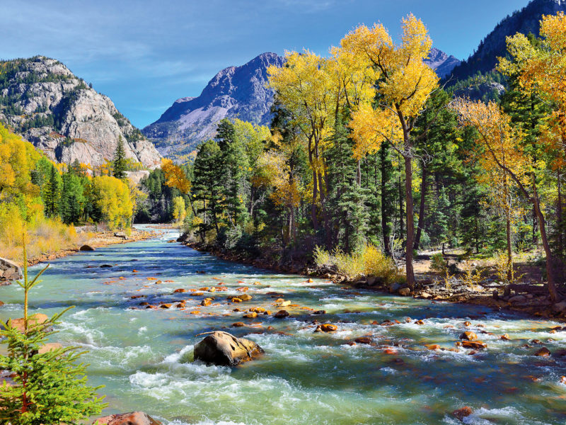 Maroon Bells peaks, Aspen.