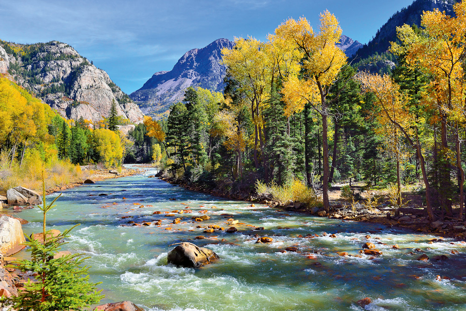 Maroon Bells peaks, Aspen.