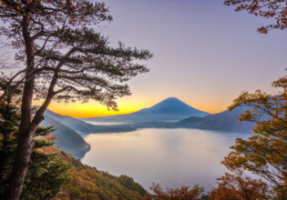 Mt Fuji at Lake Motosu