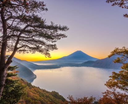 Mt Fuji at Lake Motosu