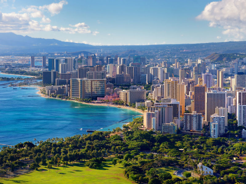 Honolulu city, Oahu, Hawai'i