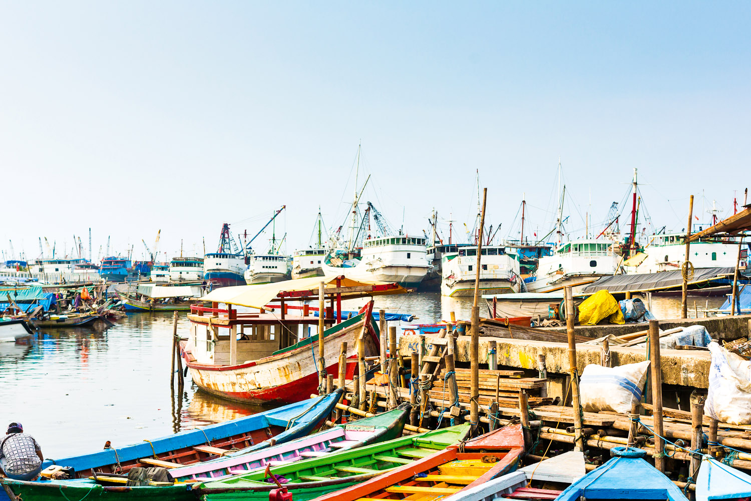 Sunda Kelapa Harbour, Jakarta.