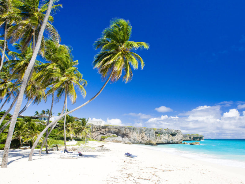 Bottom Bay in Barbados, the Caribbean.