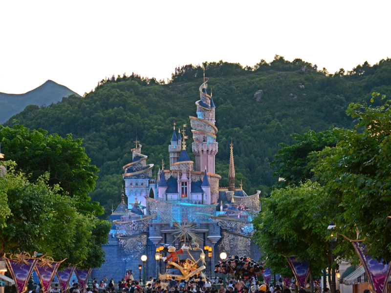 Hong Kong Disneyland.