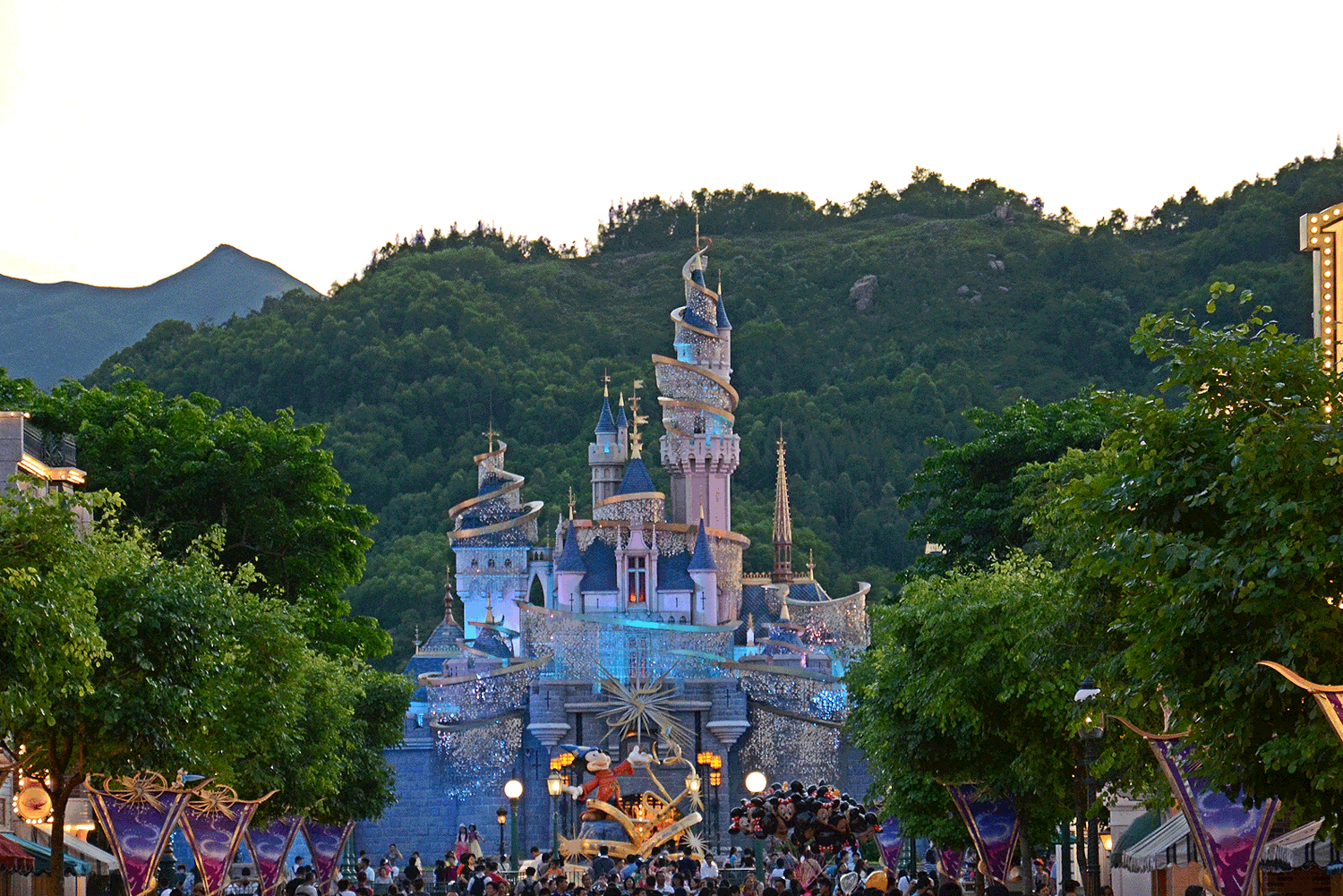 Hong Kong Disneyland.