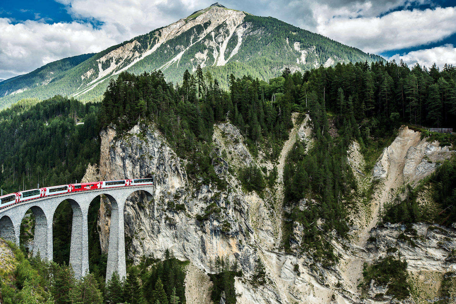 Glacier Express train journey, Switzerland