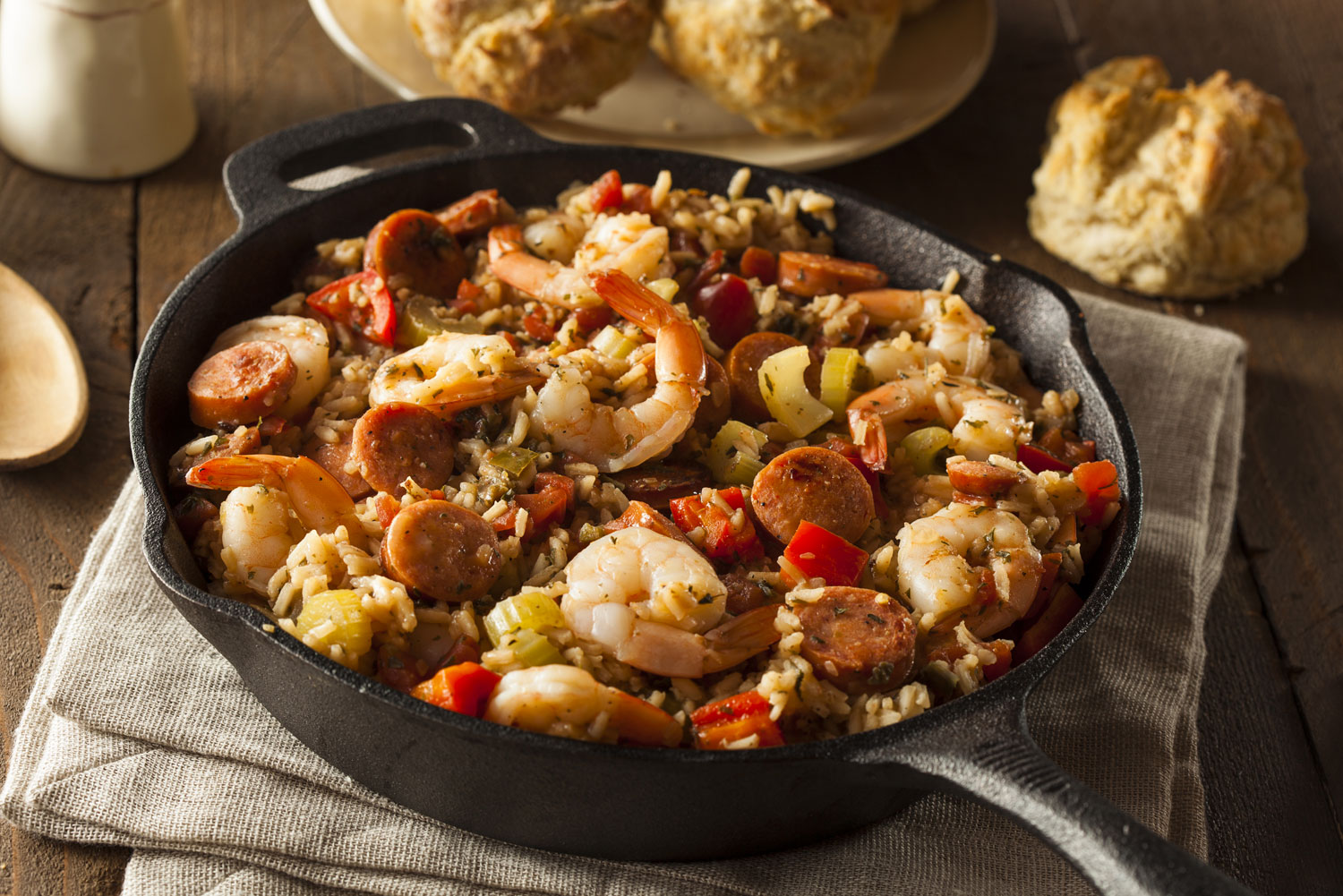 Jambalaya in America's Deep South.