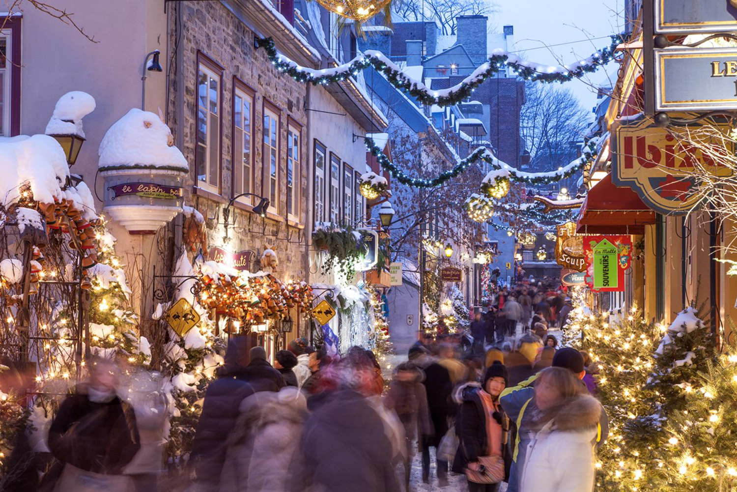 A White Christmas in Canada