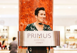 MC extraordinaire, International Traveller's Editorial Director, Leigh-Ann Pow.