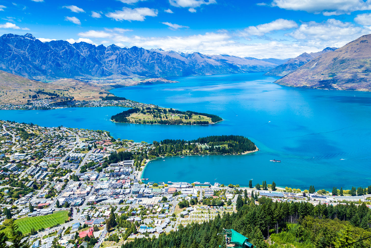 Queenstown on New Zealand's South Island.
