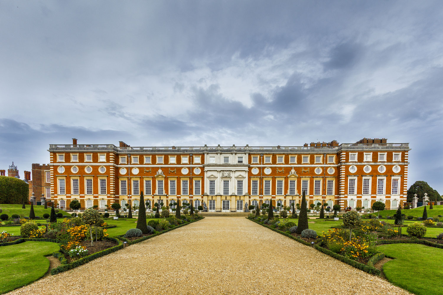 Hampton Court Palace in London, England