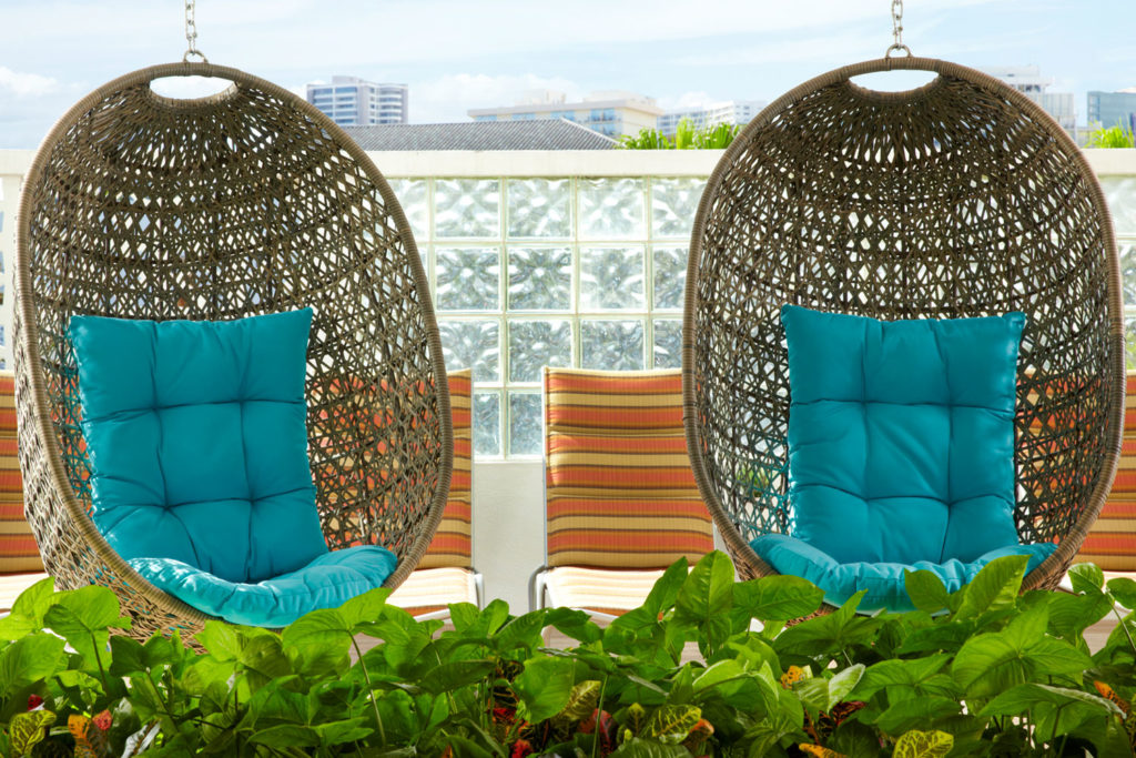 Aqua Oasis lobby chairs
