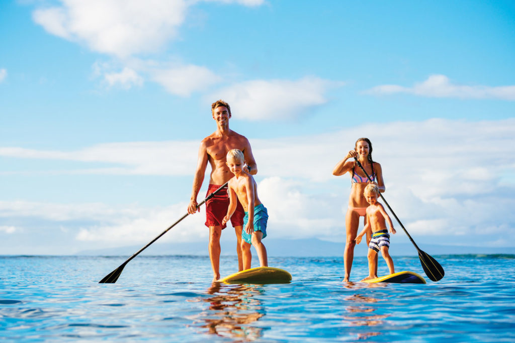 Kā‘anapali Beach Hotel's stand up paddle lessons