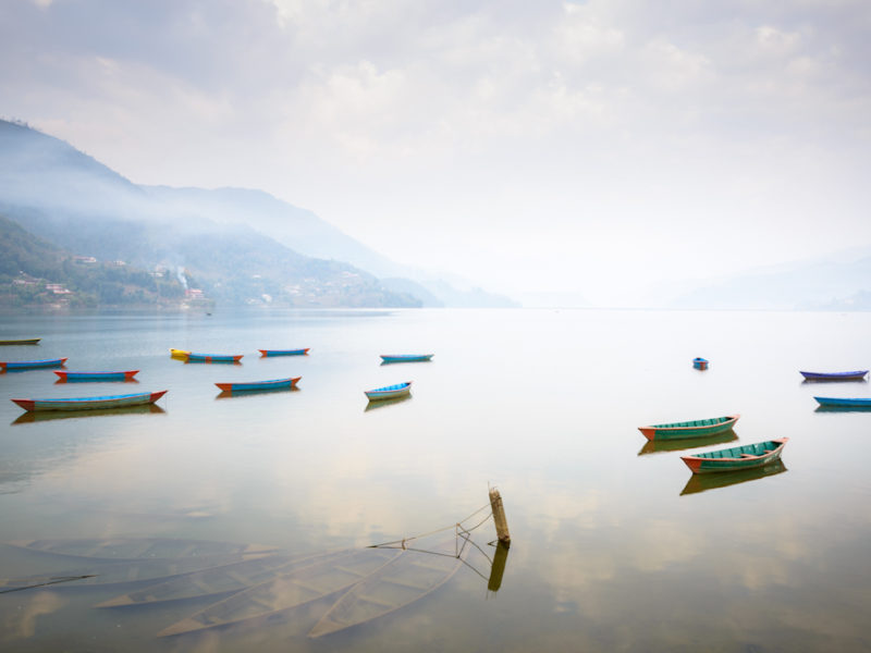 Phewa Lake, Pokhara, Nepal