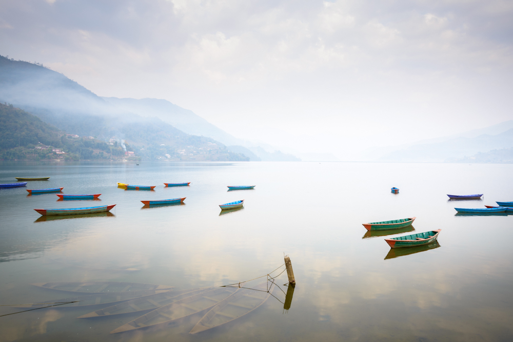 Phewa Lake, Pokhara, Nepal