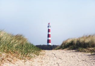 lighthouse in Ameland, Netherlands