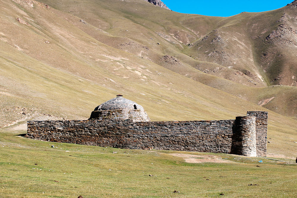 Tash Rabat castle Kyrgystan