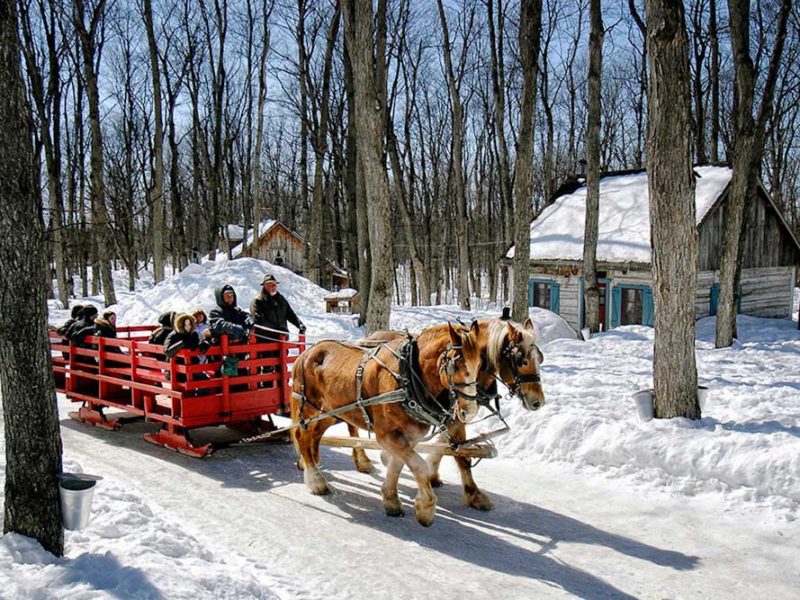 slrighride Quebec Sucrerie de la Montagne sugar shack