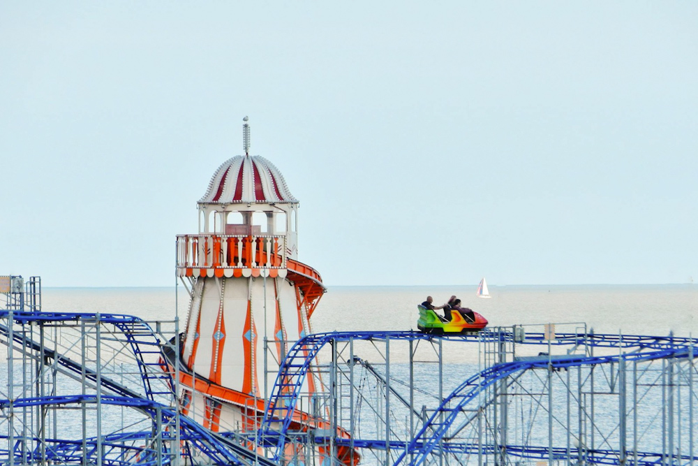 Clacton seaside holiday amusement parks family