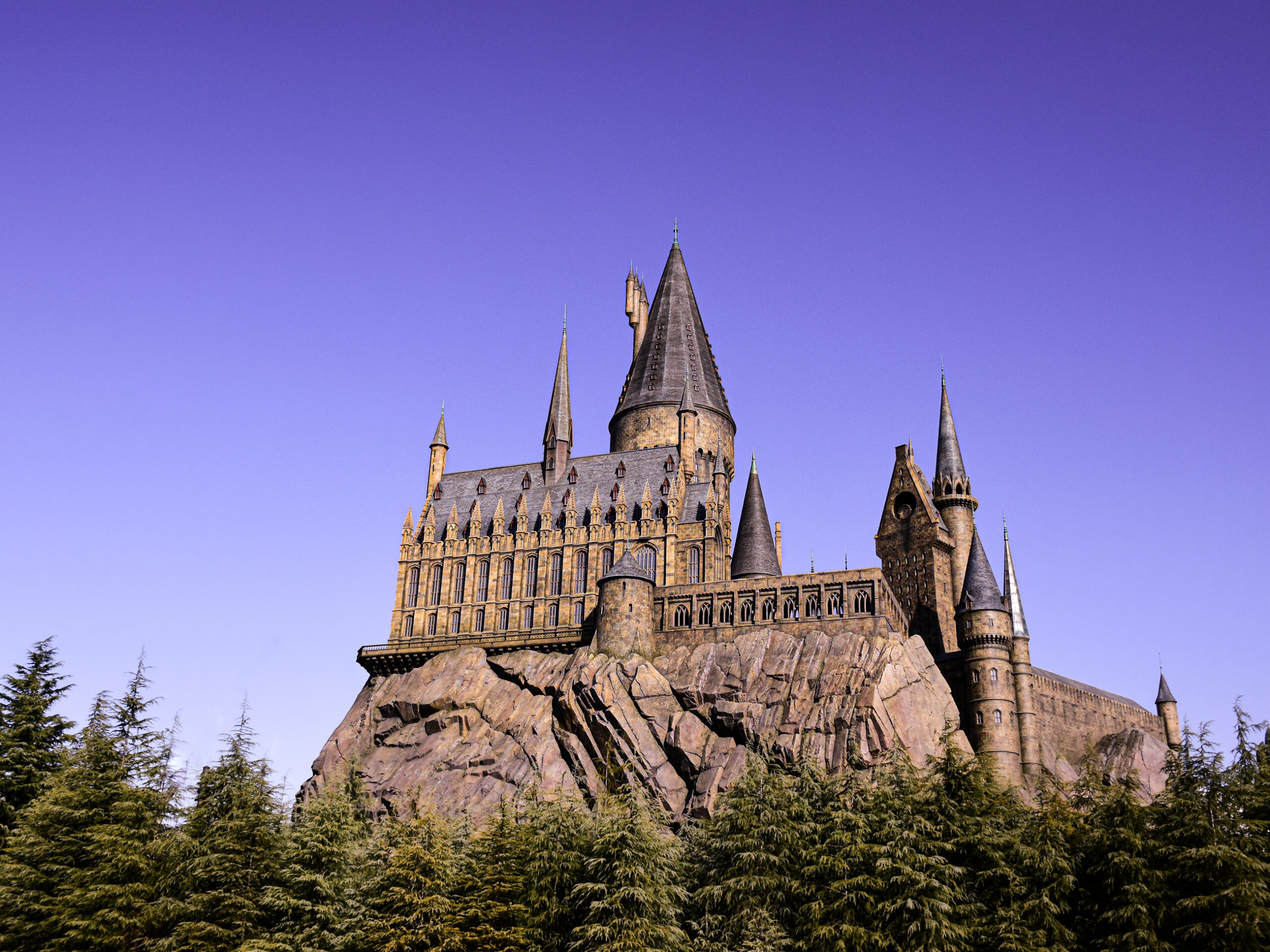 Hogwarts castle at Universal Studios Japan