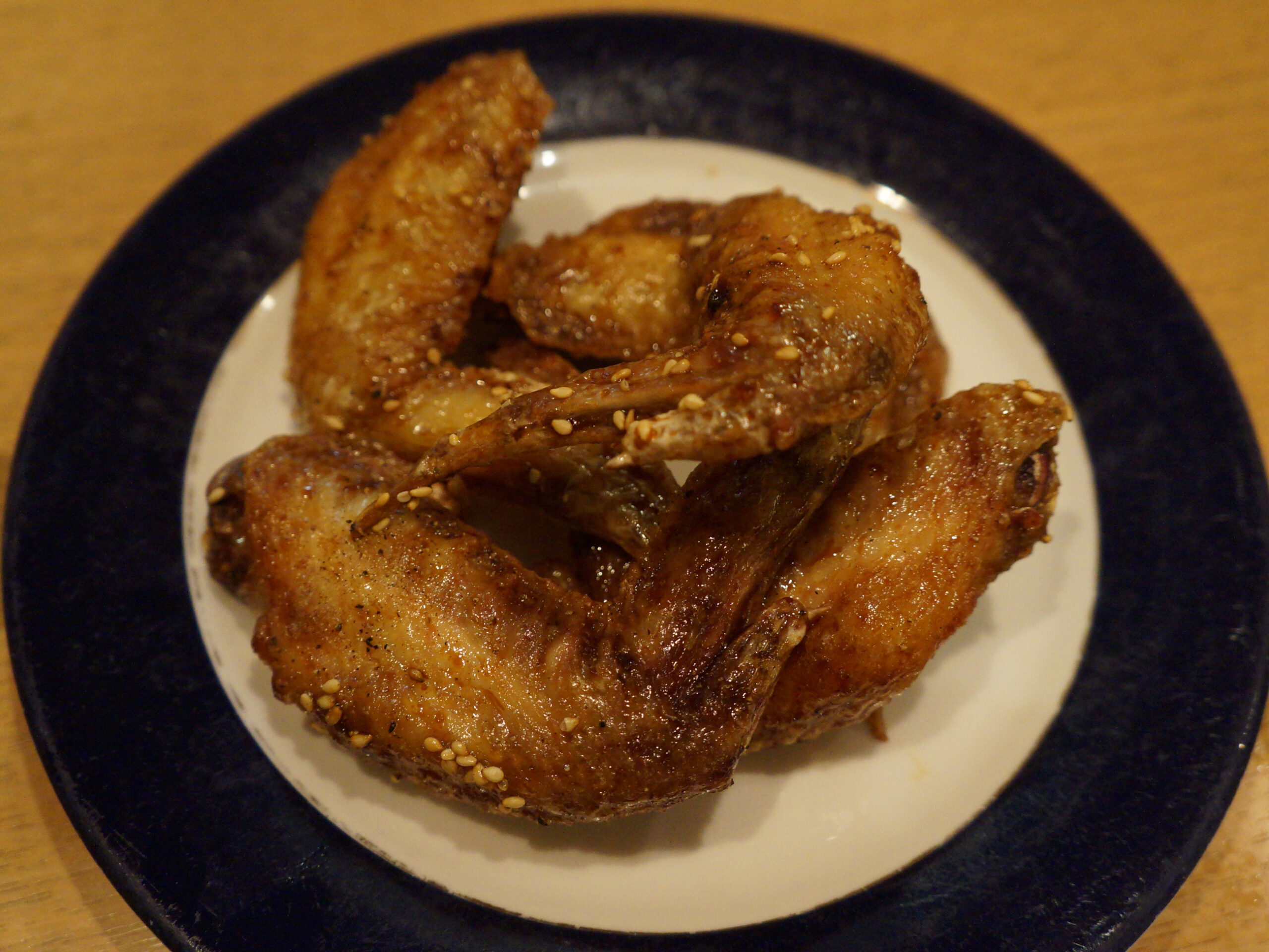 Nagoya-style chicken wings in Osaka, Japan