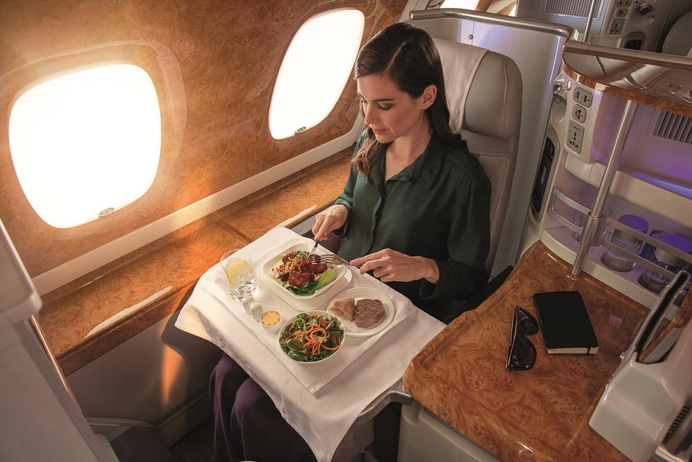 Review: Emirates A380 Business Class